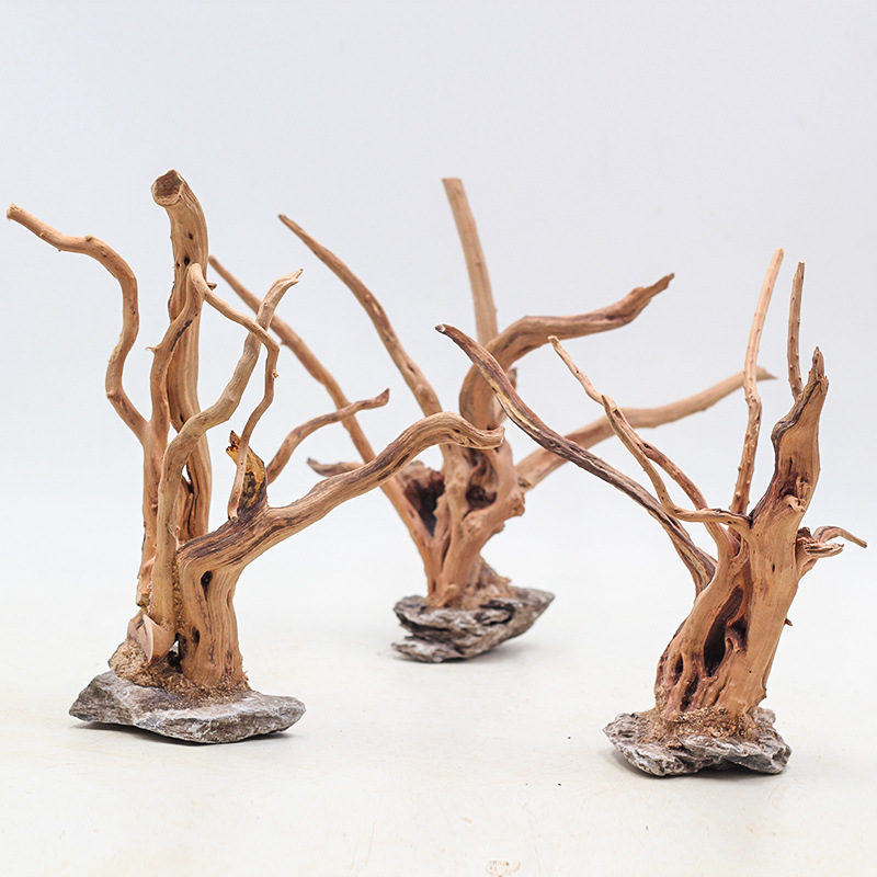Aquarium Fish Tank Price - 1PC Aquarium Landscaping Wood Ornaments Tree