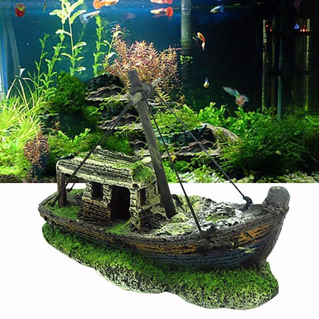 Aquarium Fish Tank Price - Aquarium Fish Tank Landscape Wreck Ship