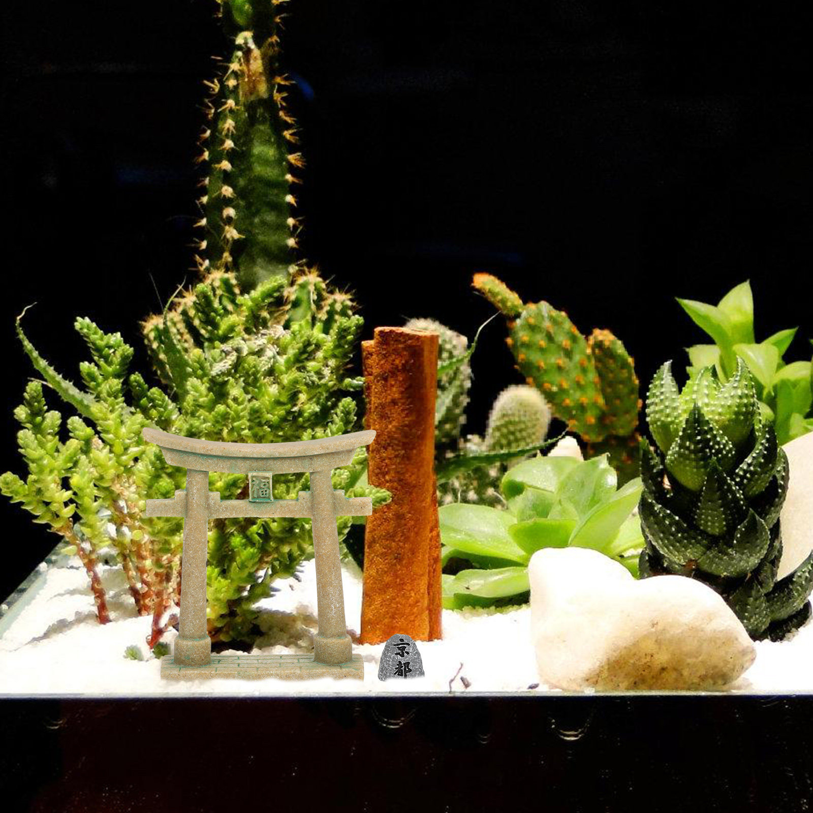 Miniature Japanese Torii Gate  - Aquarium Fish Japanese review and price