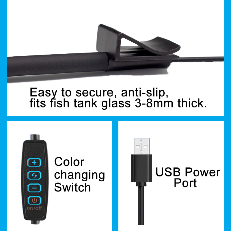 USB Aquarium LED Lamp Fish Tan - Aquarium Fish Only review and price