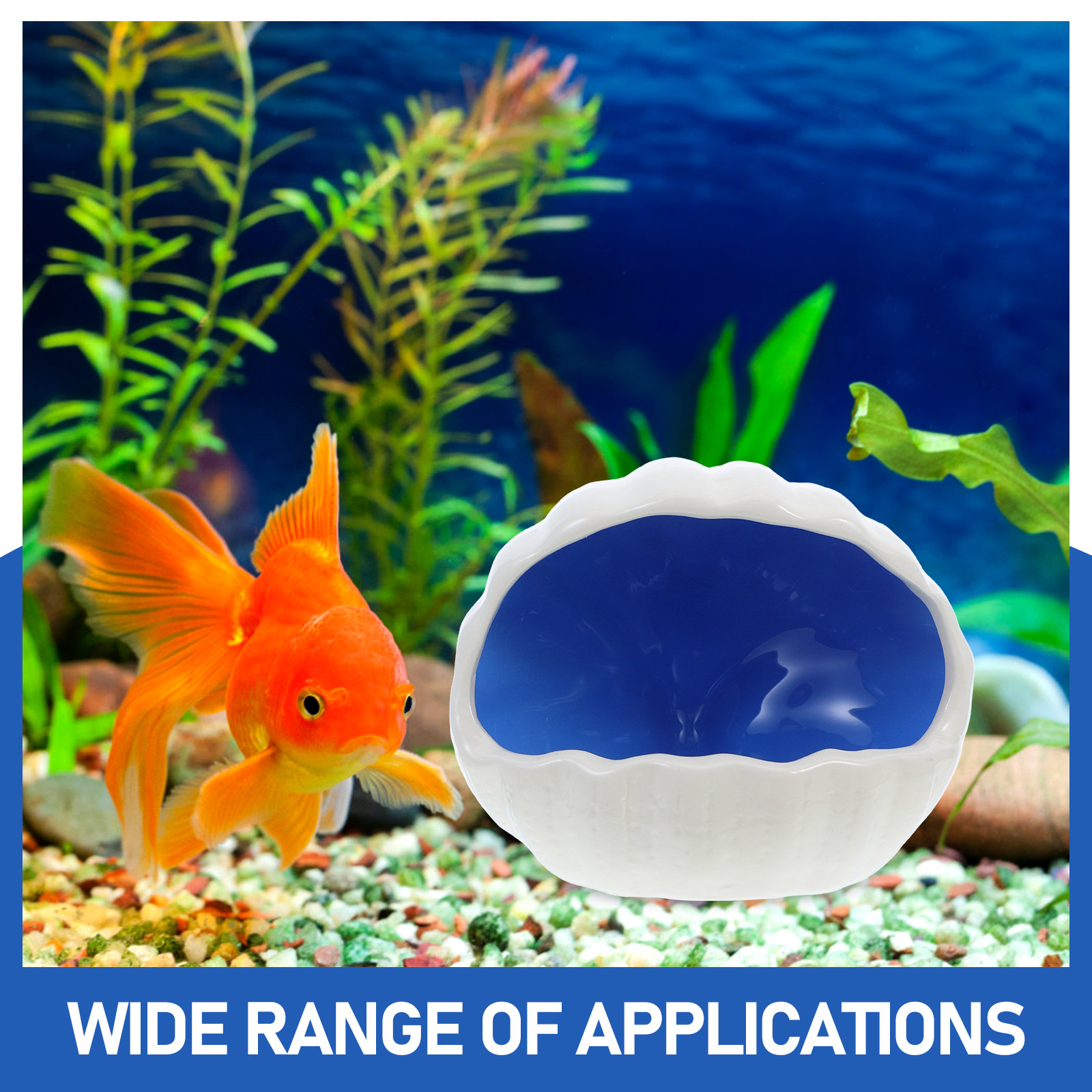 Ceramic Shell Fish House Aquar - Aquarium Fish Of The World review and price