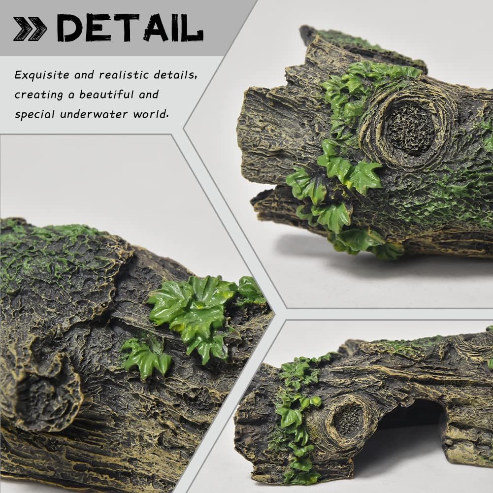 Aquarium Hollow Tree Tunnel Ca - Aquarium Fish Tank Price review and price