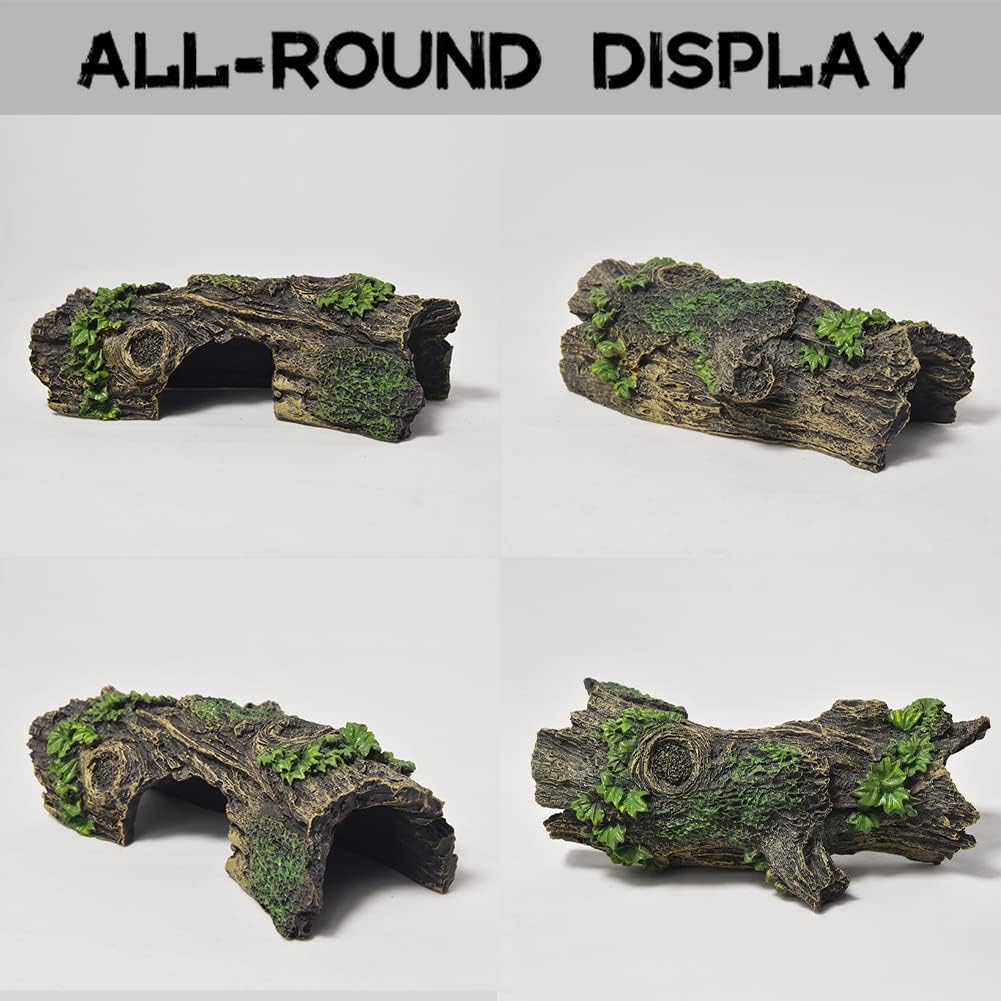 Aquarium Hollow Tree Tunnel Ca - Aquarium Fish Tank Price review and price